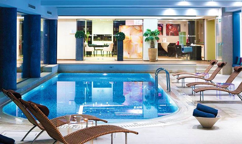 Atlantica Kalliston Resort & Spa Indoor pool