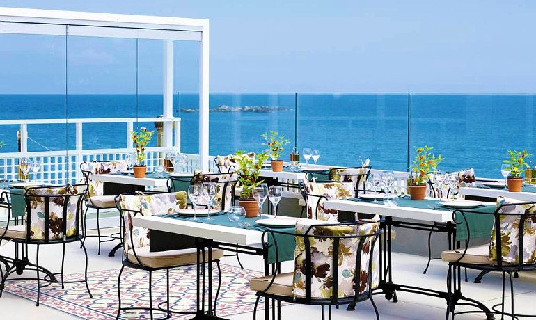Atlantica Kalliston Resort & Spa Italian a laCarte restaurant
