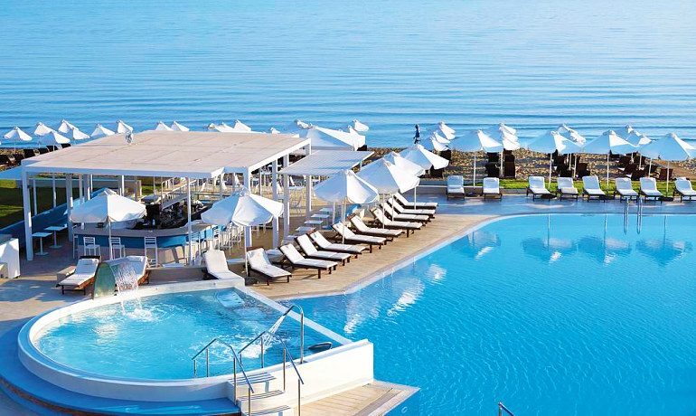 Atlantica Kalliston Resort & Spa outdoor pool