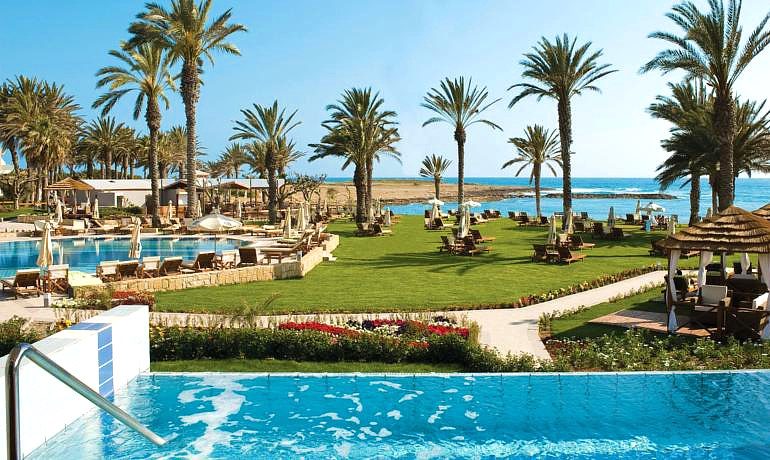 Constantinou Bros Asimina Suites Hotel pool and sea view