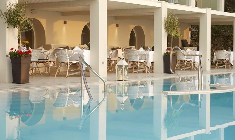 Mayor La Grotta Verde Grand Resort restaurant terrace