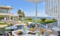 Sol Beach House Ibiza buffet restaurant terrace with sea view