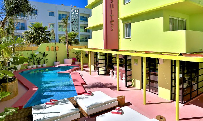 Tropicana Ibiza Coast Suites pool area view