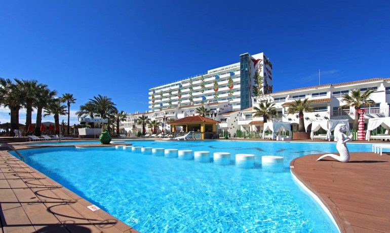 Ushuaia Ibiza Beach Hotel main pool view
