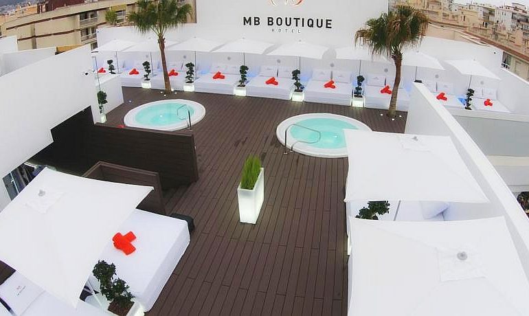MB Boutique Hotel outdoor area