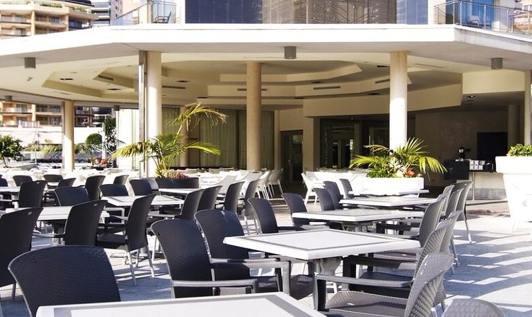 Sandos Monaco Beach Hotel & Spa bar terrace