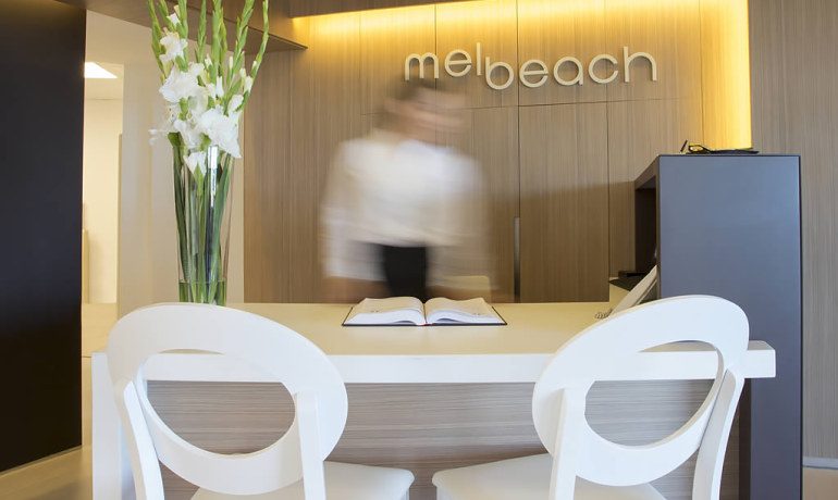 Melbeach Hotel & Spa reception