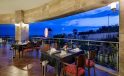 Alba Royal Hotel dinner in terrace