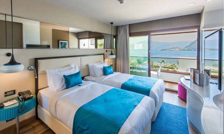 Elite World Marmaris Hotel standard room sea view