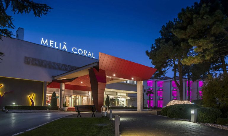 Meliá Coral hotel entrance