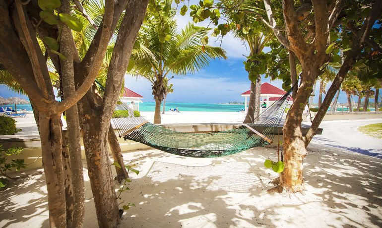 Breezes Resort & Spa Bahamas beach hammock