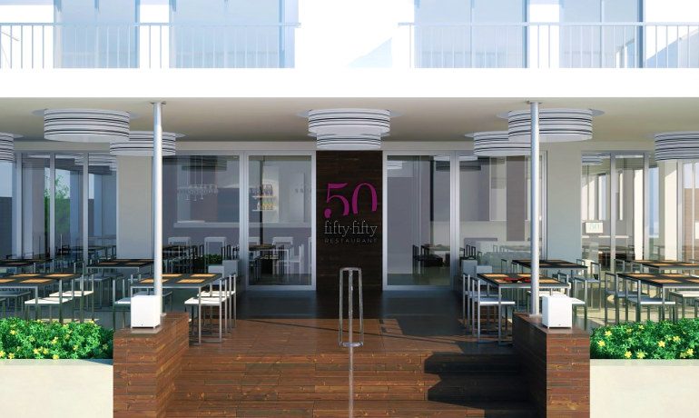 Fleming 50 restaurant terrace