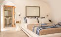 Elite Luxury Suites Santorini presidential suite bedroom area