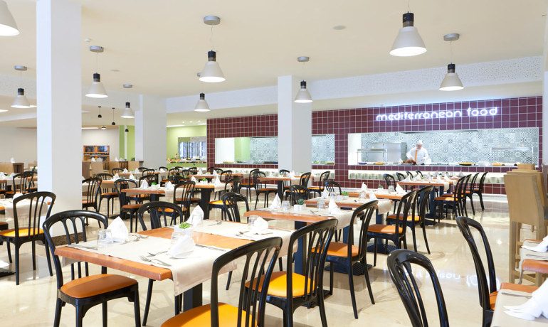 Hotel Samos Magaluf dinning hall