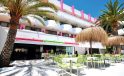 Lively Mallorca pool bar