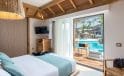 Stella Island Luxury Resort & Spa over water bungalow room view