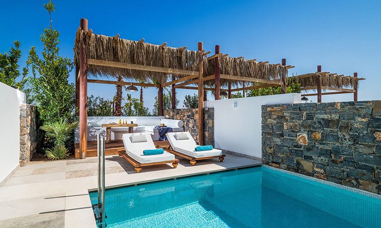 Stella Island Luxury Resort & Spa villa private pool