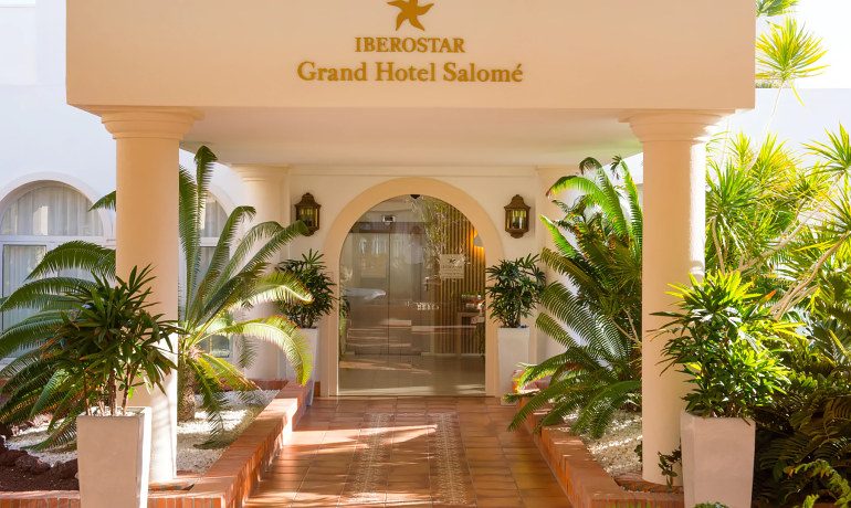 Iberostar Grand Salomé Tenerife hotel entrance